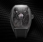 Franck Muller Grand Central Skeleton Tourbillon Black Carbon Fiber watch